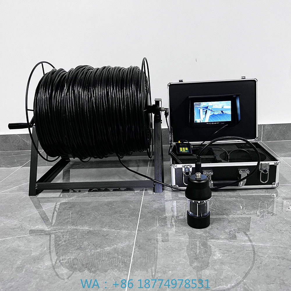 Fishing Depth Finder - er met dieptetemperatuur 360 graden roterende