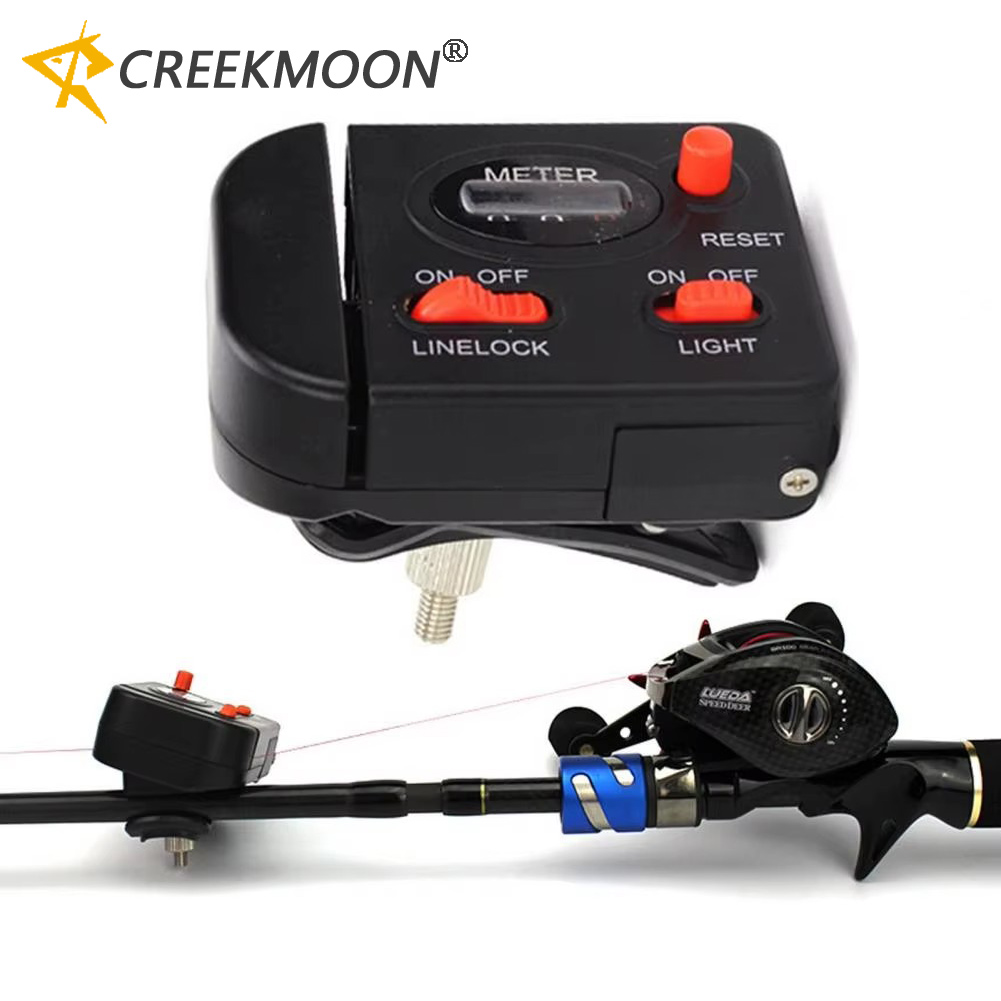 Fishing Depth Finder - Digitale Vislijn Teller Display 0-99.9M Clip
