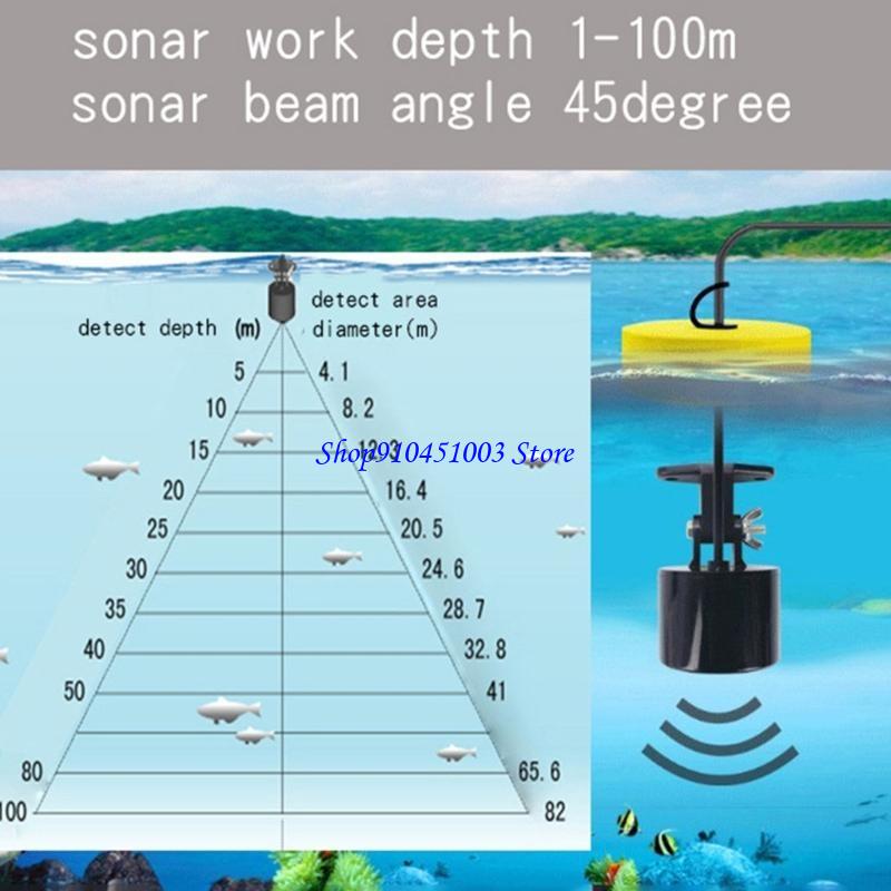 Fish Finder Portable - 77HC draagbare sonar viszoekers handheld vissen