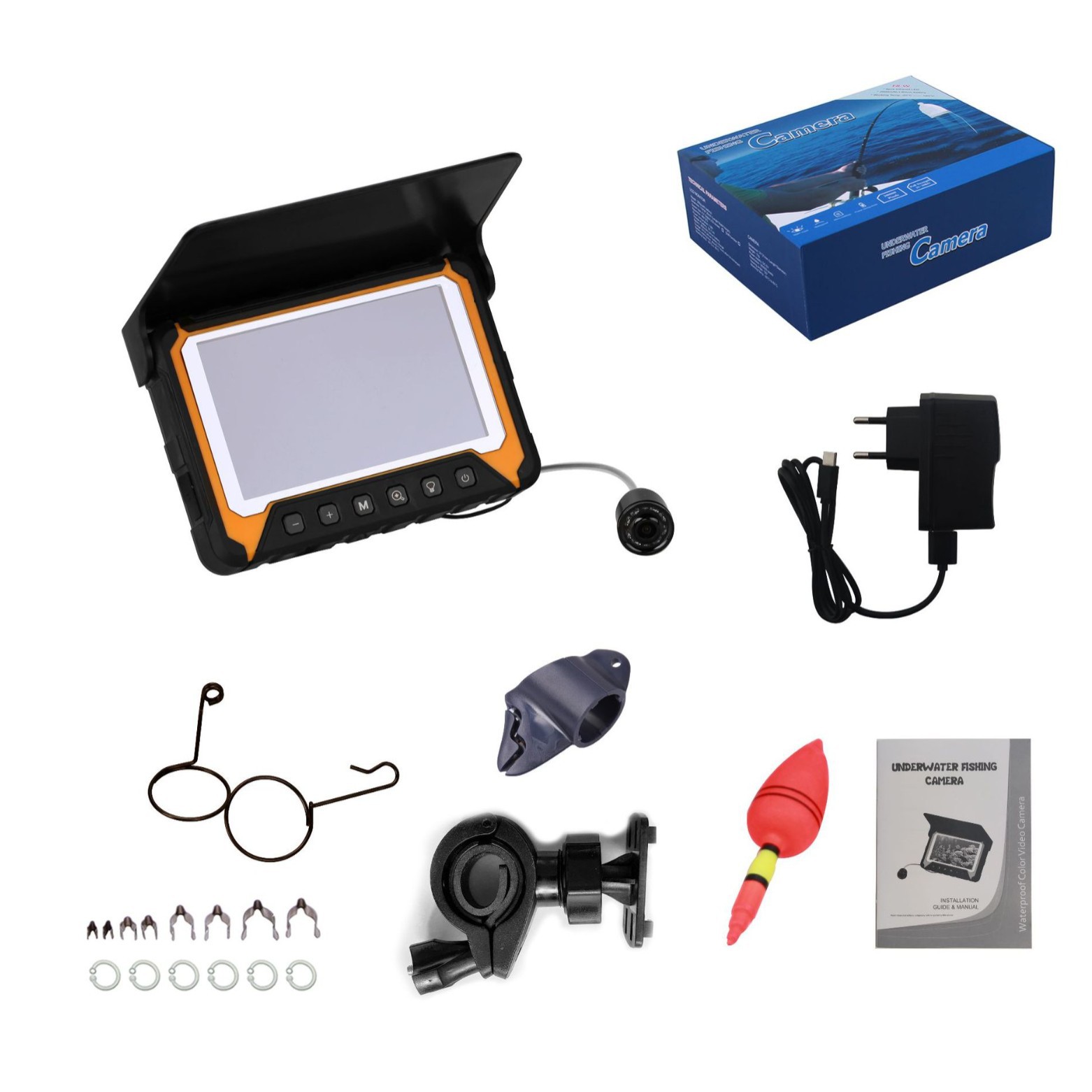 Fishing Camera - 5Inch IPS Scherm Onderwater 15/20/30M Vissen
