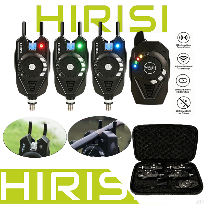 HIRISI SD11 3+1 Draadloze Visb - Bite Alarm recensie en prijs
