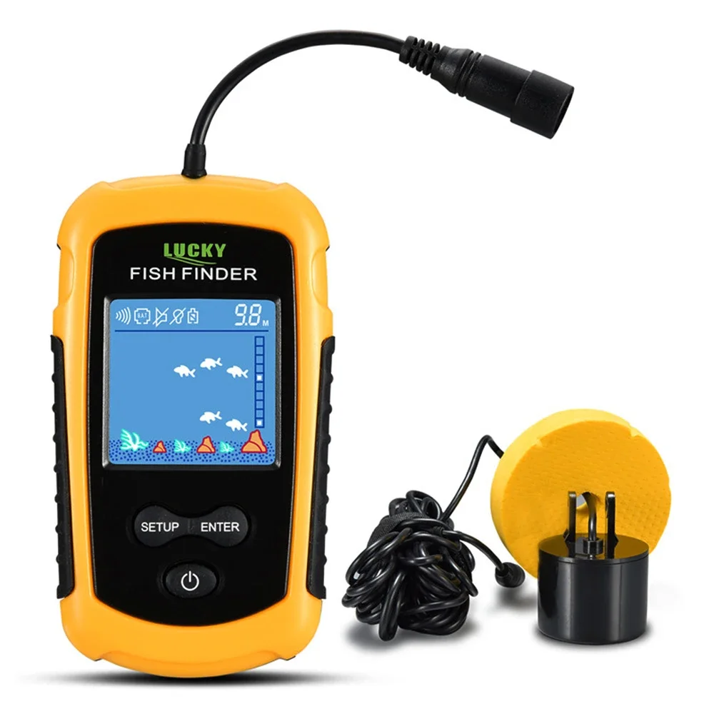 Lucky LCD-kleurenscherm Draagb - Fishing Depth Finder recensie en prijs