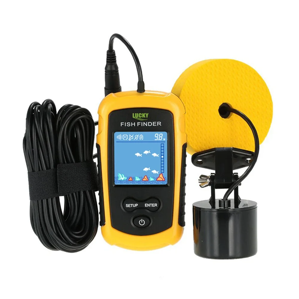 Lucky LCD-kleurenscherm Draagb - Fishing Depth Finder recensie en prijs