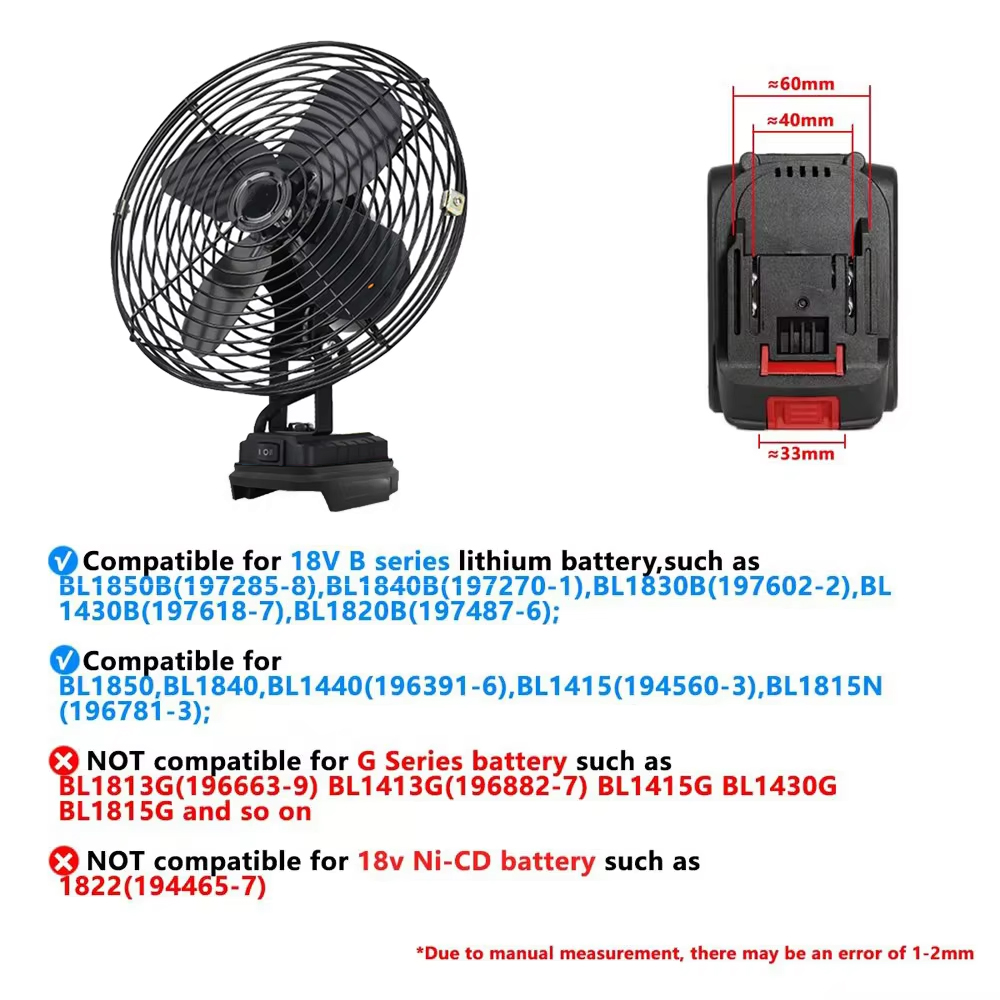 6/8In Camping Fan Outdoor Viss - Fish Finder Battery recensie en prijs