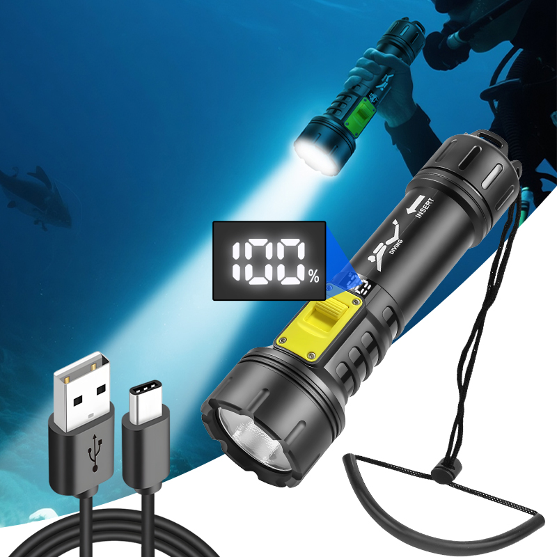 Nieuwe XHP70 Duikzaklamp IPX8  - Fishing Light recensie en prijs