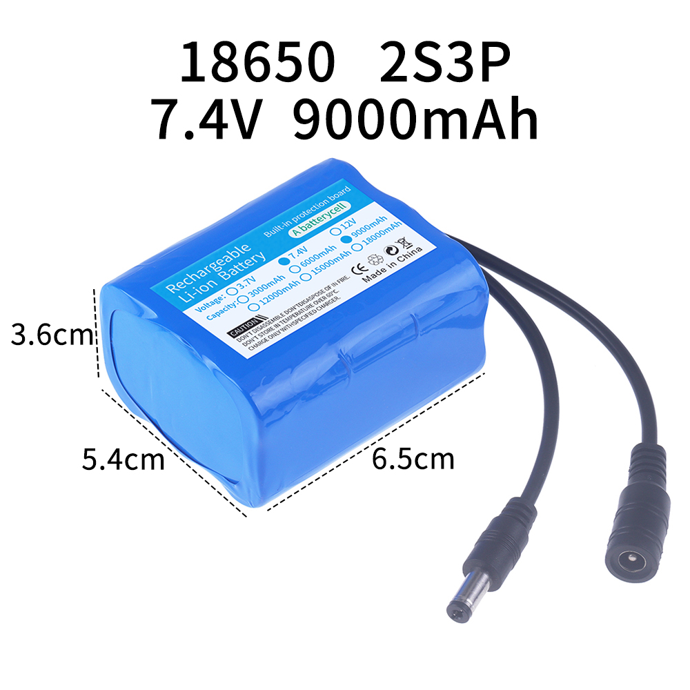 7.4V batterij 3000 mah/6000 ma - Fish Finder Charger recensie en prijs