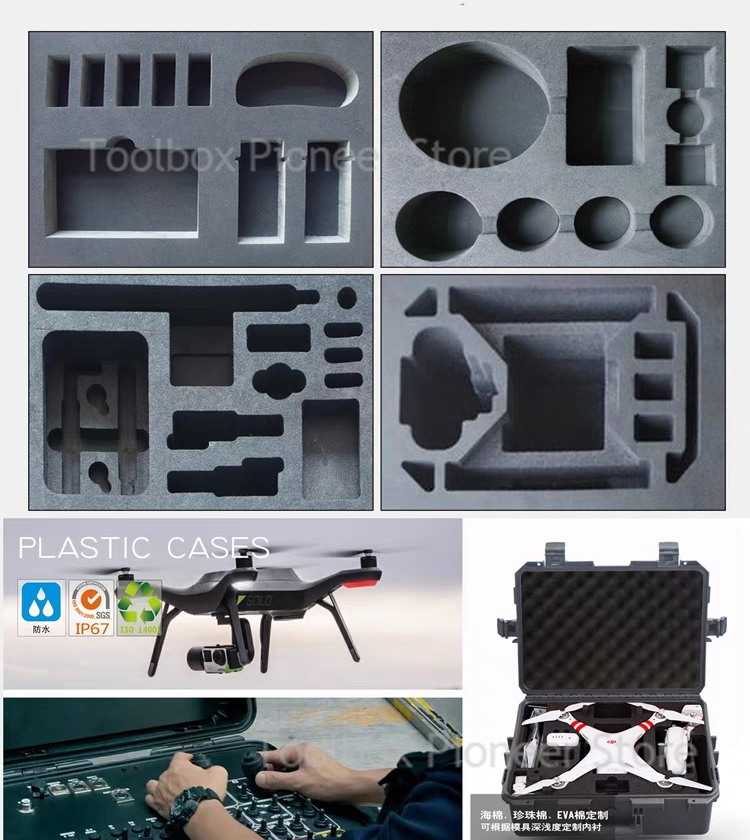 Gereedschapskist ABS Plastic U - Fish Finder Case recensie en prijs
