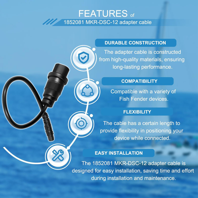 1852081 MKR-DSC-12 4-pins fish - Fish Finder recensie en prijs