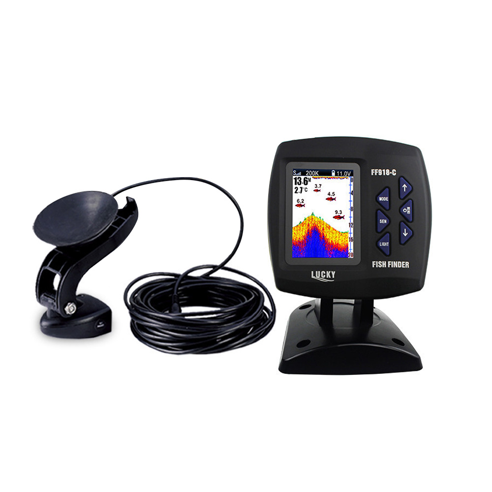 FF918-C100DS Kleurenscherm Bed - Fishing Depth Finder recensie en prijs