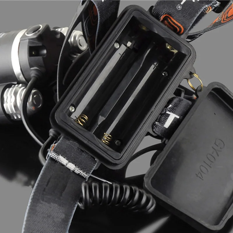 Krachtige LED-koplamp 18650 op - Fish Finder Battery recensie en prijs