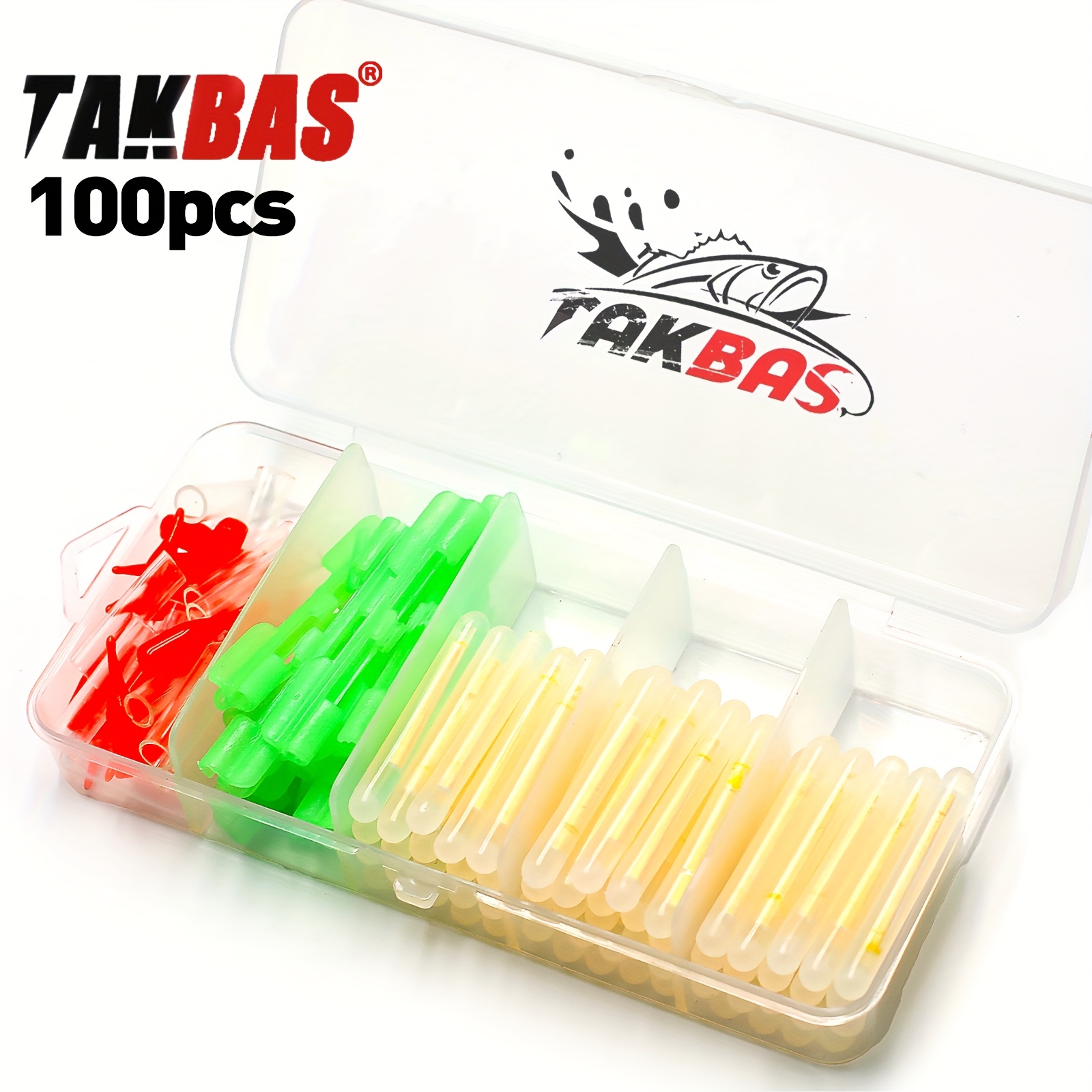 100 STKS Vissen Glow Sticks Se - Bite Alarm recensie en prijs