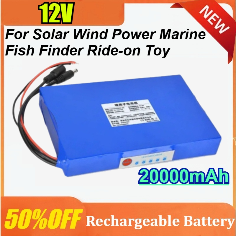 12V 20Ah lithium-ion accu voor - Fish Finder Charger recensie en prijs