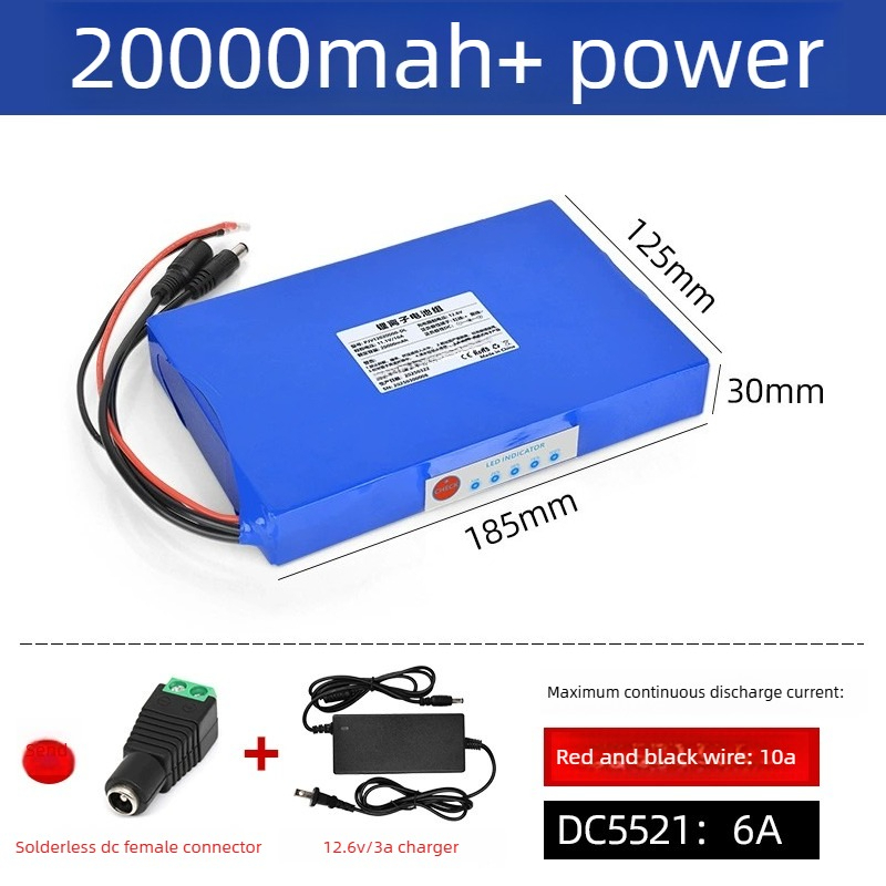 12V 20Ah lithium-ion accu voor - Fish Finder Charger recensie en prijs